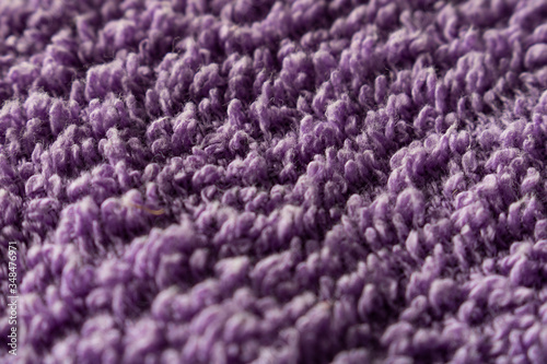 textura de toalla morada