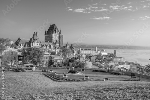 Panoramic view of Quebec City skyline in Canada © f11photo