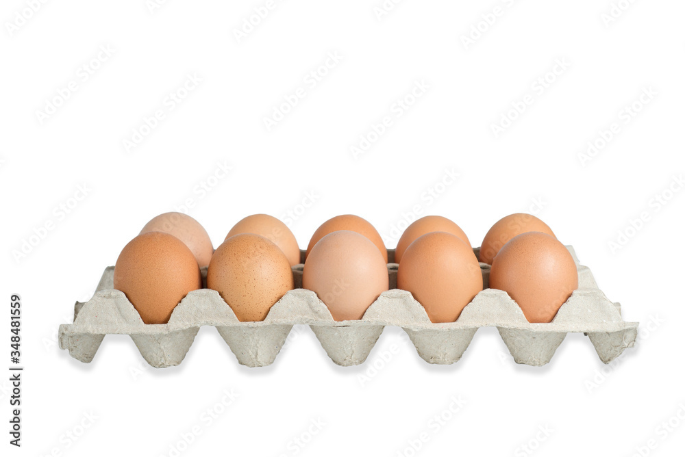 Egg in panel on white background with clipping path Egg in panel on white background with clipping path