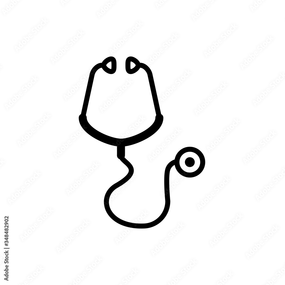 Stethoscope Icon Vector Design Template Stethoscope Icon Vector Design Template