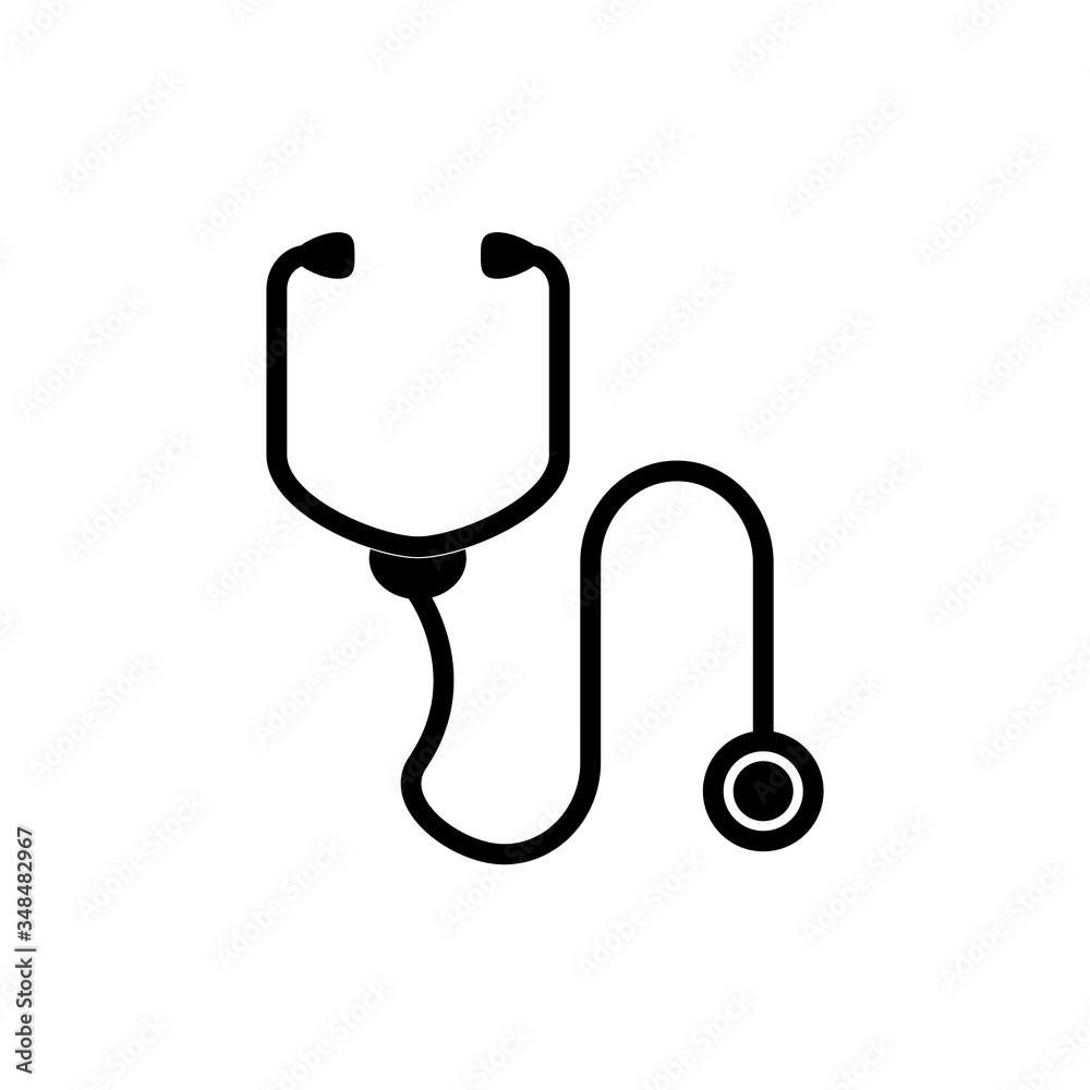 Stethoscope Icon Vector Design Template Stethoscope Icon Vector Design Template