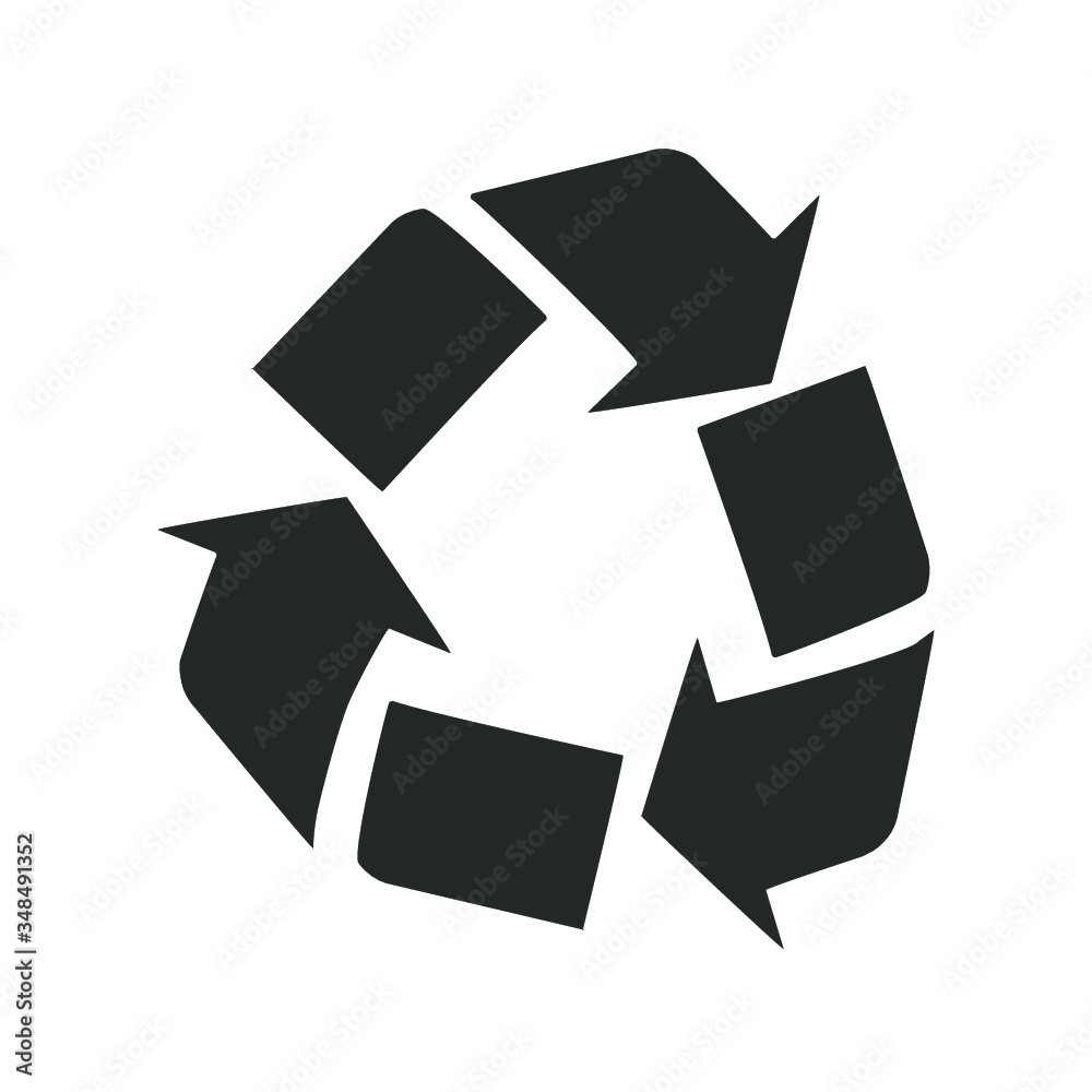 Arrow recycling icon Arrow recycling icon