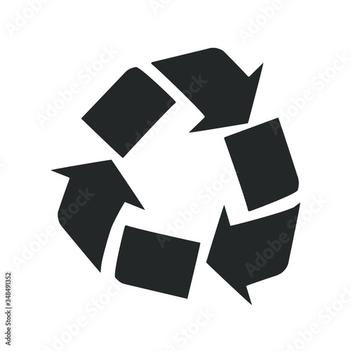 Arrow recycling icon 