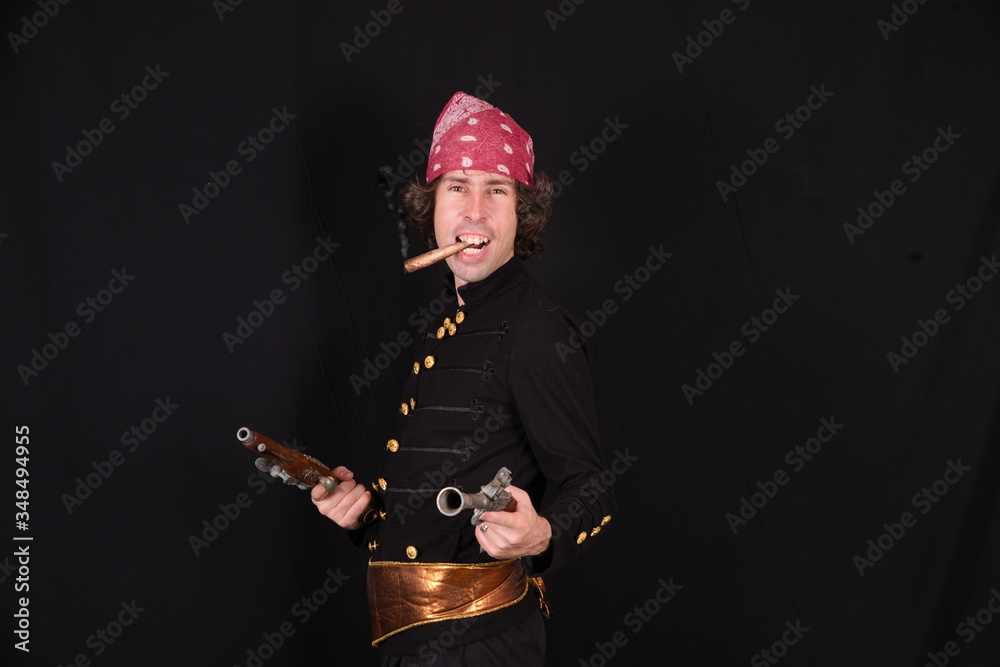 Foto pirate look camera