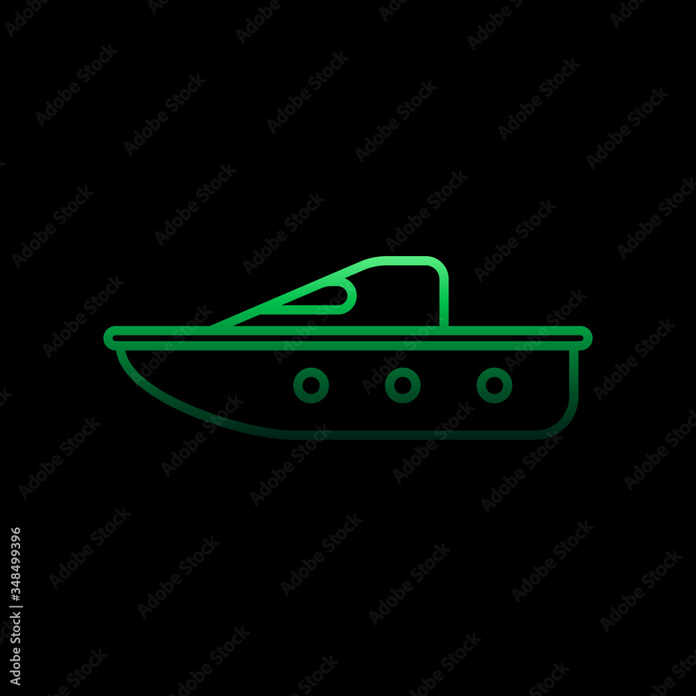 children boat line nolan icon. Simple thin line, outline vector of toys icons for ui and ux, website or mobile application children boat line nolan icon. Simple thin line, outline vector of toys icons for ui and ux, website or mobile application