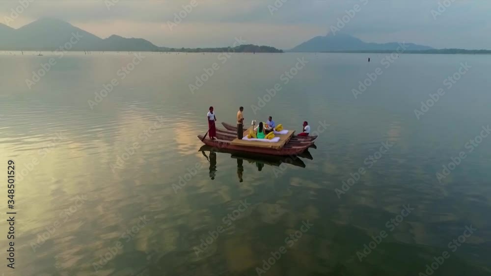 Private Sunset Dinner on Kandalama Lake Dambulla Sri Lanka