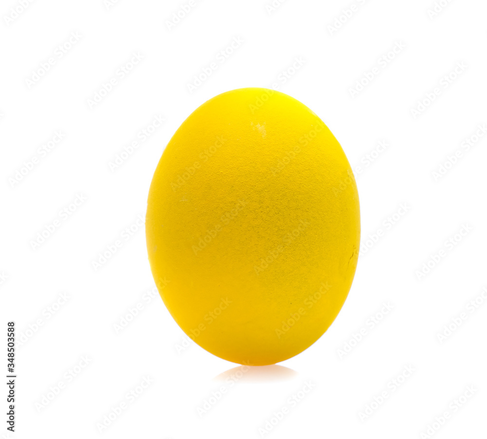 Perfect colorful handmade easter eggs isolated on a white Perfect colorful handmade easter eggs isolated on a white