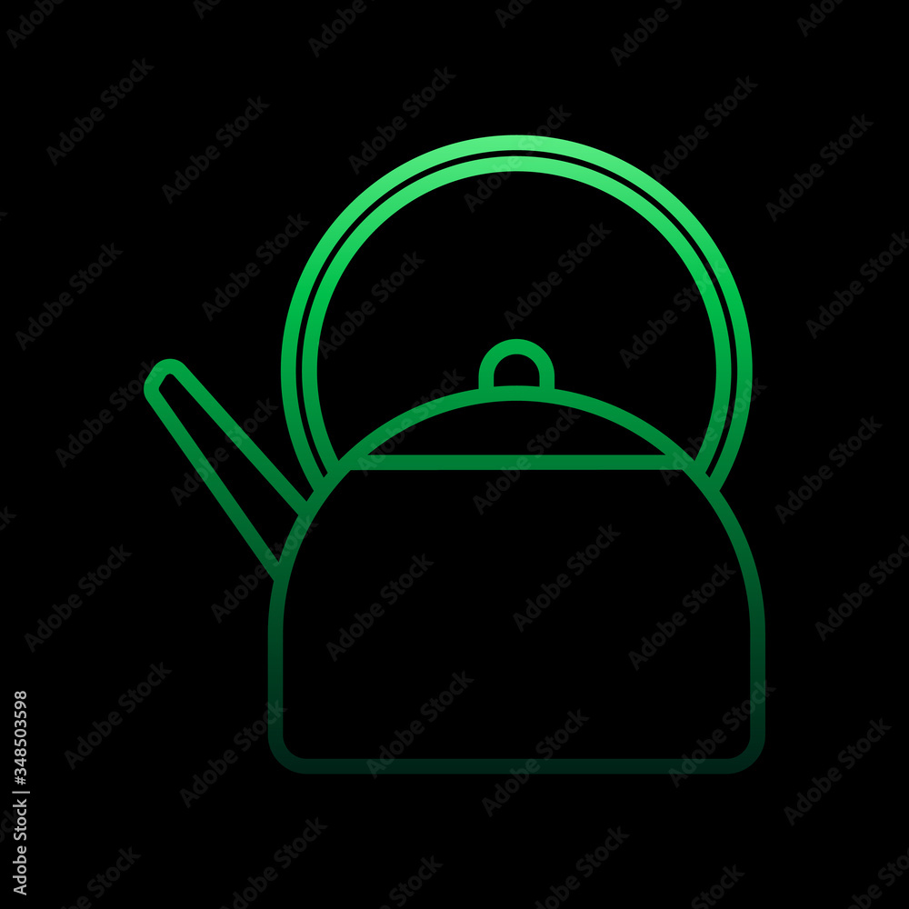 kettle line nolan icon. Simple thin line, outline vector of camping icons for ui and ux, website or mobile application kettle line nolan icon. Simple thin line, outline vector of camping icons for ui and ux, website or mobile application