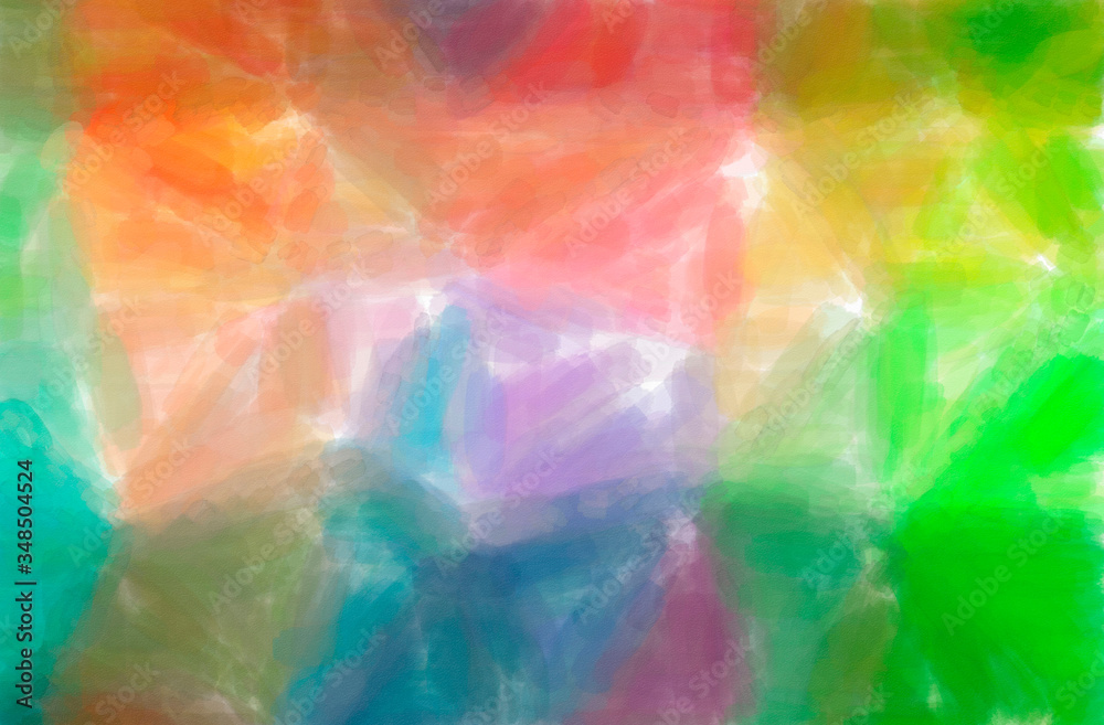 Abstract illustration of green, pink, red Watercolor background Abstract illustration of green, pink, red Watercolor background