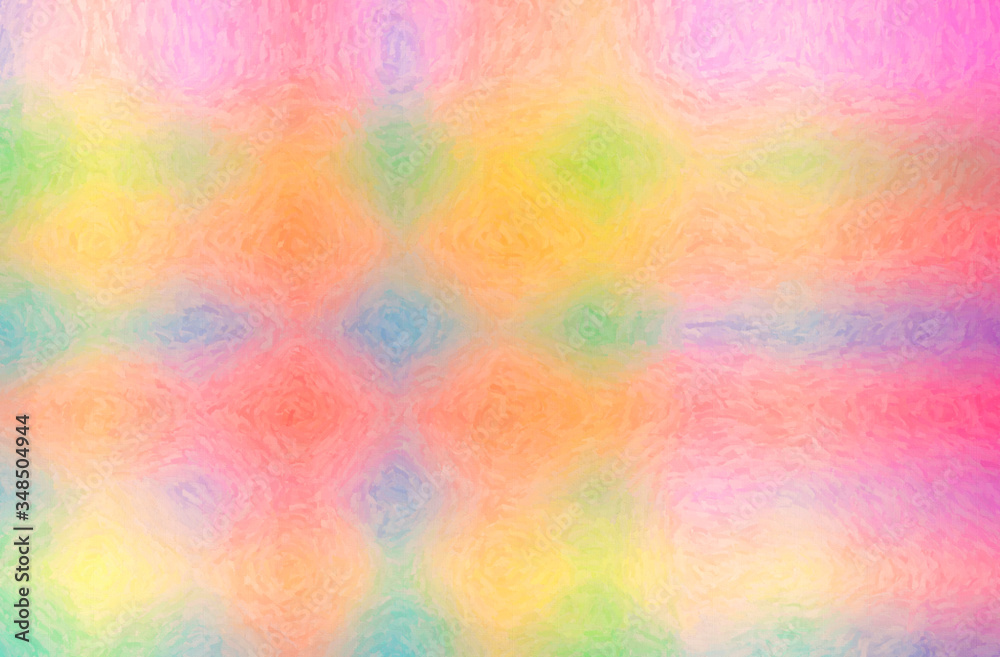 Abstract illustration of orange Impasto background Abstract illustration of orange Impasto background