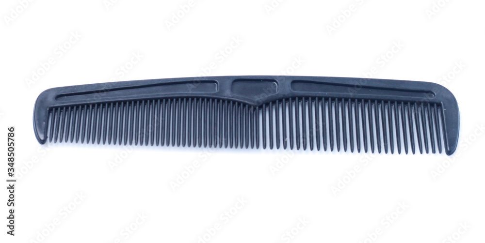 Comb on a white background Comb on a white background