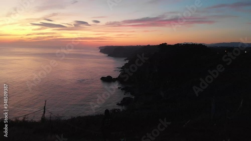 sunset in spain