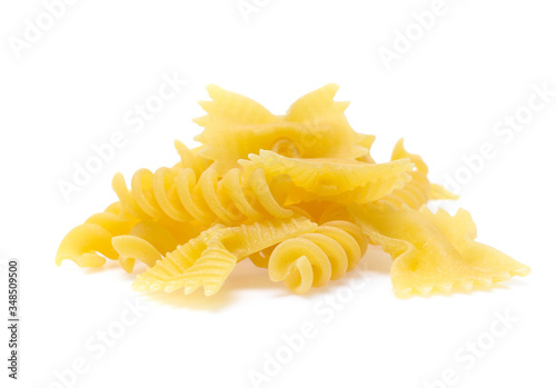 Pasta isolated on white background