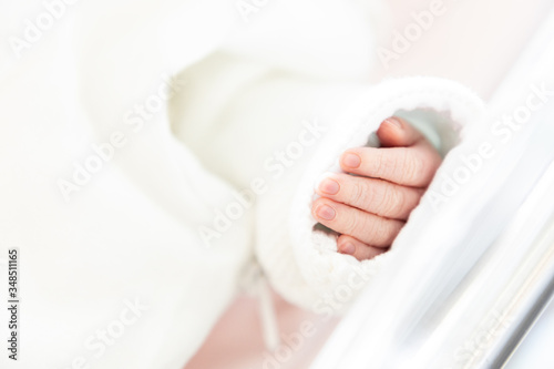 hand of Young baby