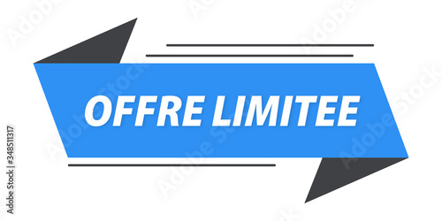 offre limitée bannière