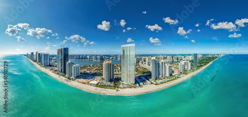 Sunny Isles Beach Panorama Miami, Florida © Immersive360Photo