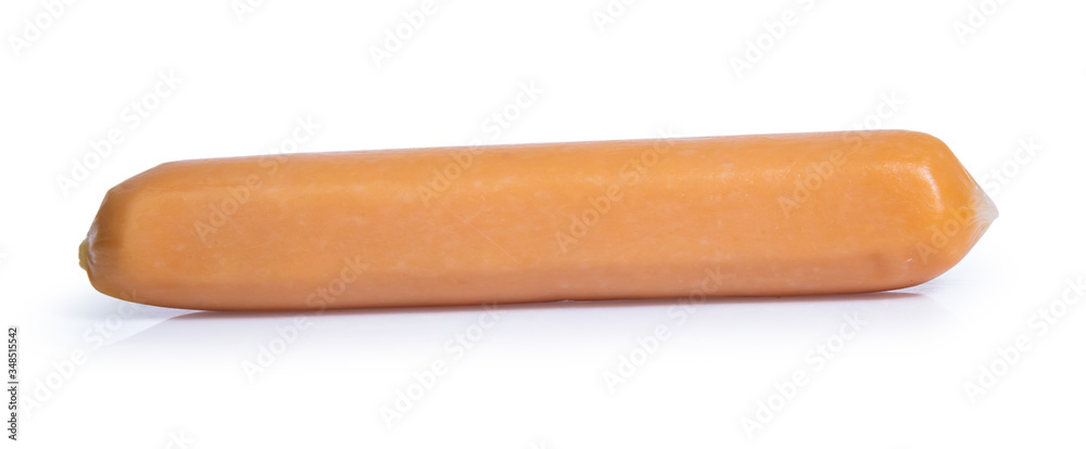 sausage isolated on white background sausage isolated on white background