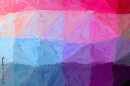 Wallpaper Mural Abstract illustration of purple Impressionist Impasto background Torontodigital.ca