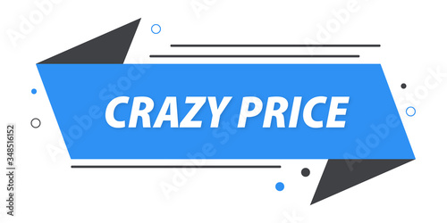 Crazy price banner