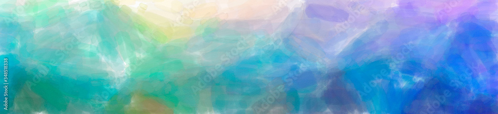 Abstract illustration of blue, green, red Watercolor background Abstract illustration of blue, green, red Watercolor background