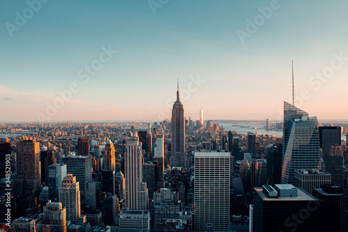 New York City Skyline Sunset © Felipe Martini