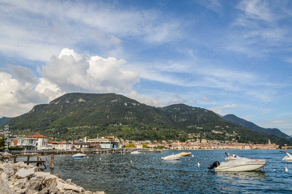 View of the Garda Lake at Salò - Italy