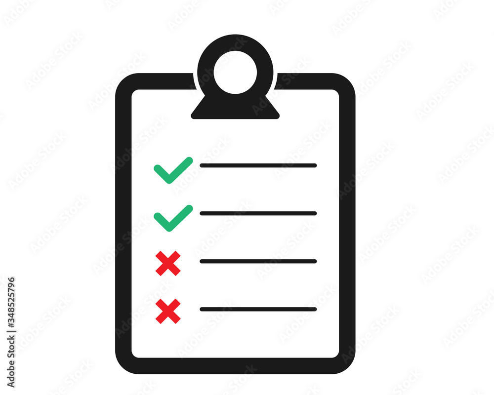 clipboard icon. Check mark icon. check list icon. list icon vector clipboard icon. Check mark icon. check list icon. list icon vector