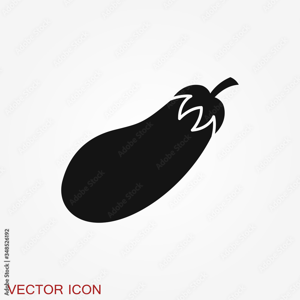 Vegetables vector icon, symbol isolated on background. Vegetables vector icon, symbol isolated on background.
