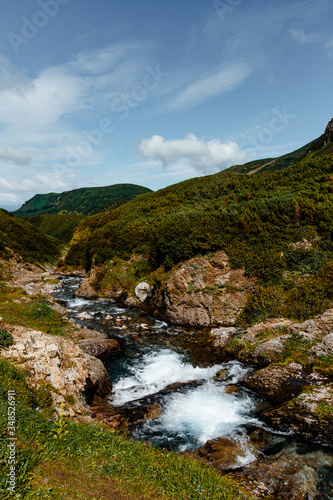 Massif Vachkazhets. Kamchatka Peninsula