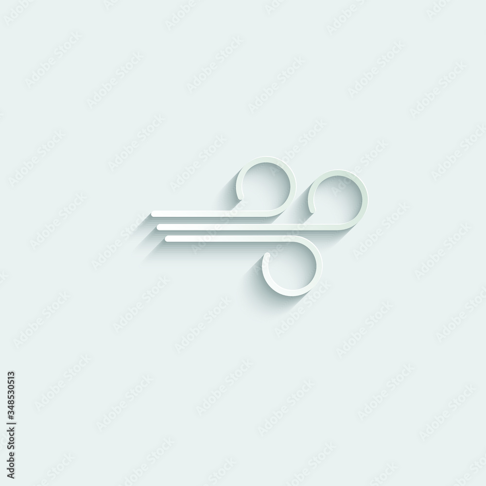 paper wind icon vector wing internet sign paper wind icon vector wing internet sign