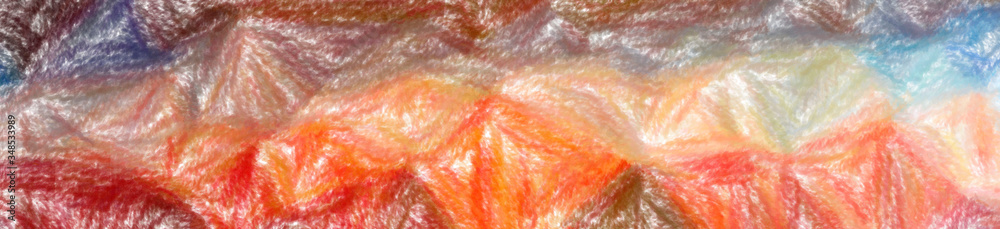 Illustration of abstract Orange And Red Wax Crayon With Low Coverage Banner background. Illustration of abstract Orange And Red Wax Crayon With Low Coverage Banner background.