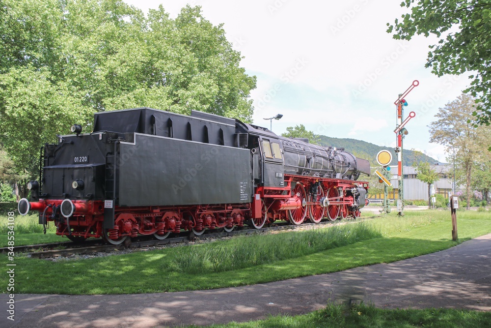 Dampflokomotive - Treuchtlingen - Bayern
