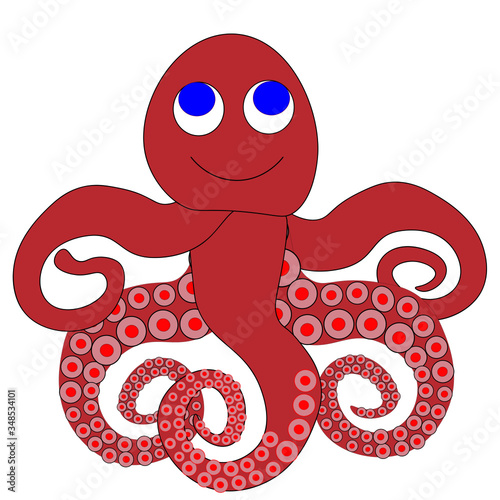 Obraz na plátne Octopus