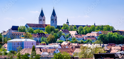 famous old town of freising - bavaria photo