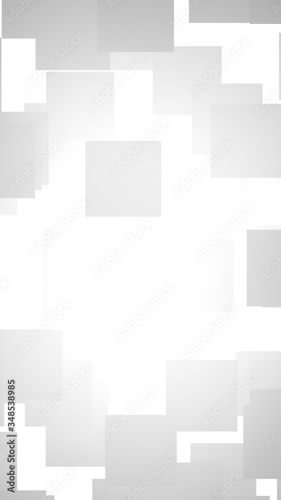 White abstract background. Misty backdrop with grey squares. 3D illustration White abstract background. Misty backdrop with grey squares. 3D illustration
