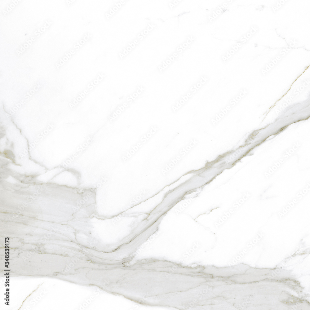 Obraz premium White Marble texture with Natural pattern. Royal polished stone flooring. Luxury marble slab