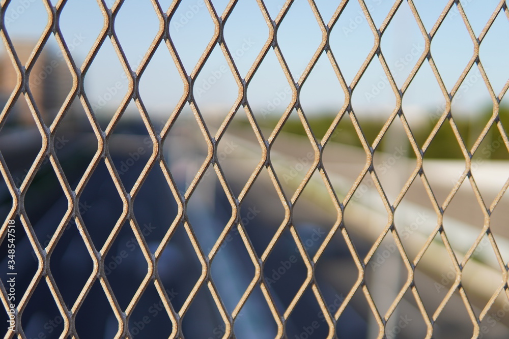 Fototapeta premium フェンスの写真です。