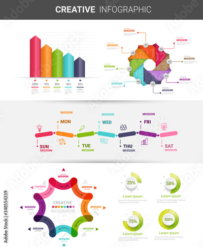 Vector startup infographics for Business report timeline, Vector business template for presentation. Creative concept for infographic, can be used for workflow layout, diagram, annual report, web desi