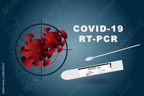 COVID-19 detection through RT-PCR or reverse transcriptase polymerase chain reaction vector