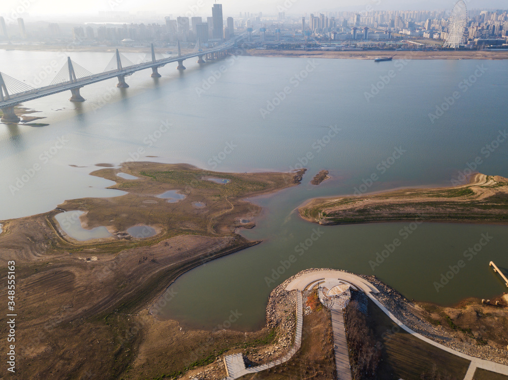 Fototapeta premium Panoramic picture of China nanchang