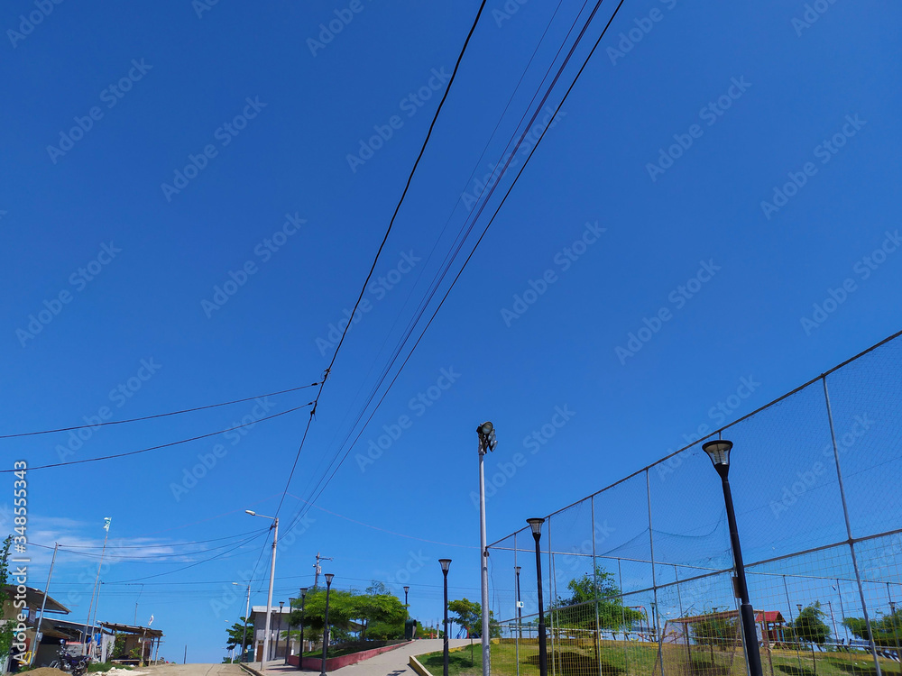 cielo azul de pedernales Ecuador