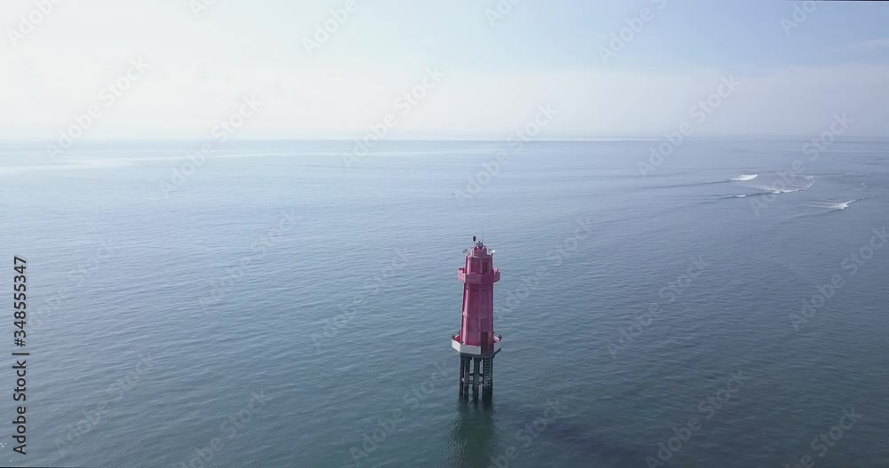 Aerial view of lighthouse, Bali, Indonesia Aerial view of lighthouse, Bali, Indonesia