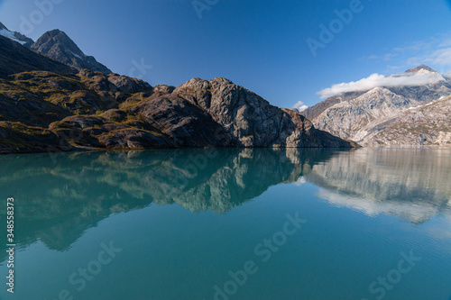 Alaska landscape. The beautiful nature of Alaska. Banner panorama.