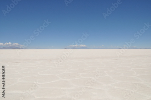 Salar De Uyuni Bolivian Salted Lake Desert Natural Landscape photography.