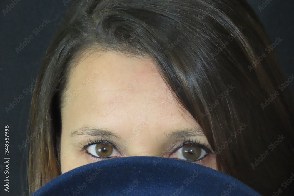 Beauty eyes of a woman Beauty eyes of a woman