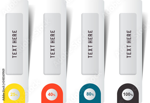 Creative infographics elements. EPS10.Business ideas. element, colorful