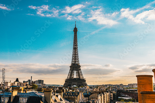 Eiffel Tower roof view © Igor