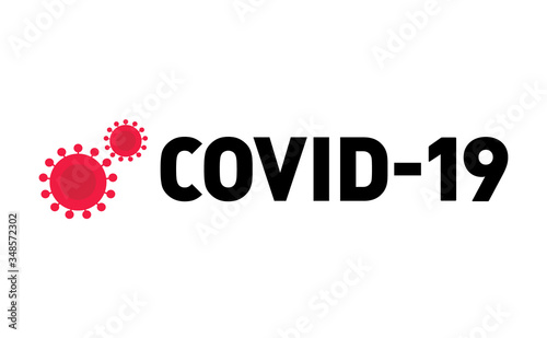 Corona virus covid-19 outbreak pandemic symbol vector image