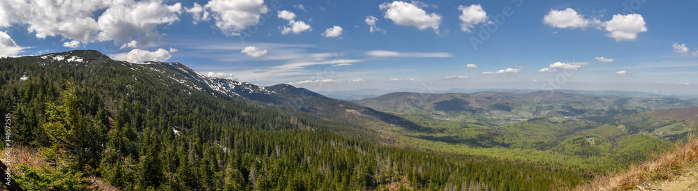 panorama na Babią Górę