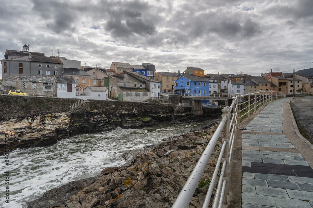 Rinlo village in Ribadeo, Galicia, Spain